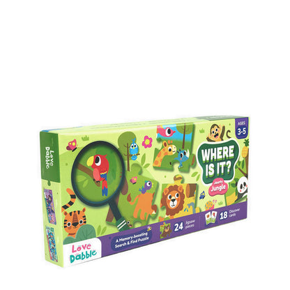 LOVEDABBLE WHERE IS IT? - JAUNTY JUNGLE - DABDAB0012