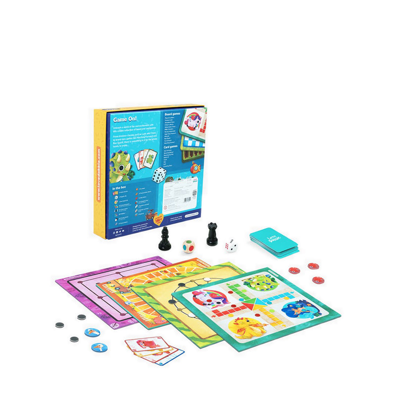 LOVEDABBLE GAME ON! ALL-IN-ONE BOARD GAMES - DABDAB0017
