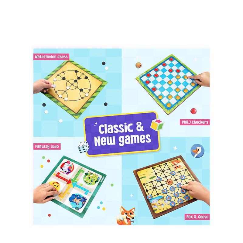 LOVEDABBLE GAME ON! ALL-IN-ONE BOARD GAMES - DABDAB0017