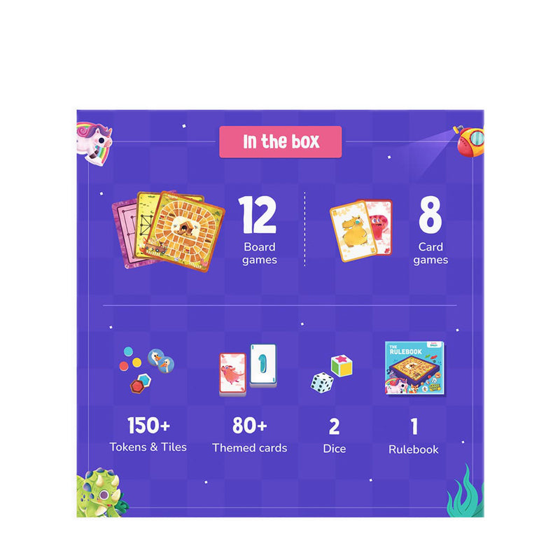 LOVEDABBLE GAME ON! ALL-IN-ONE BOARD GAMES - DABDAB0017