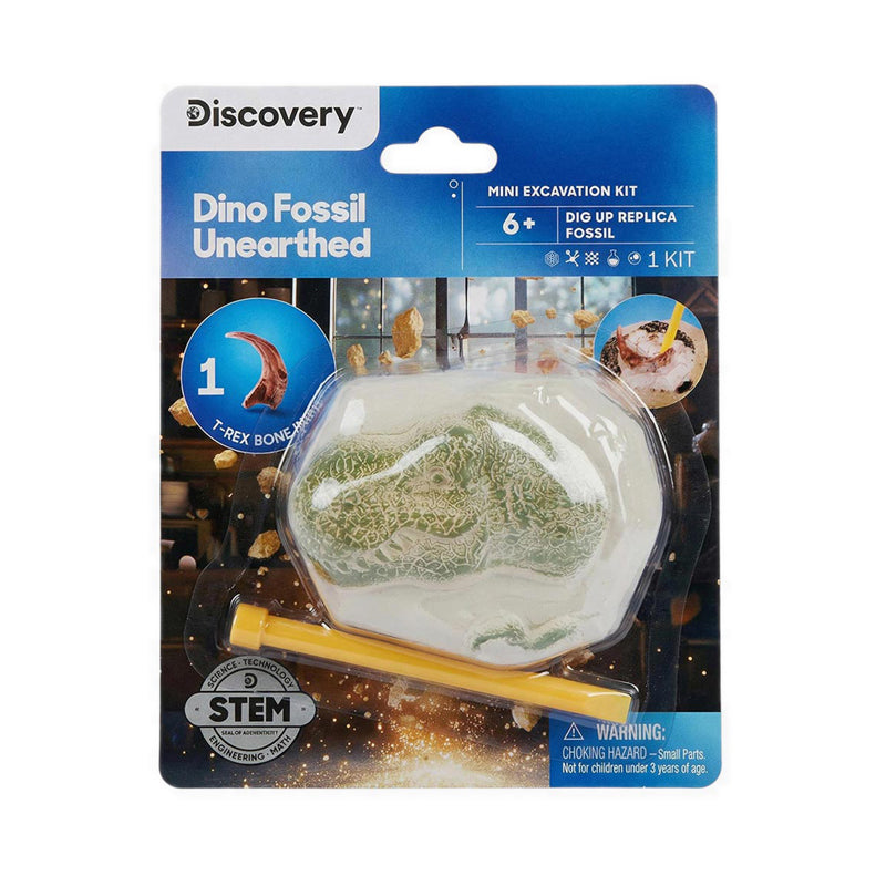 Discovery Toy Excavation Kit Mini Unearthed Dino Fossils 1Pc Mini Kit - DCN1301028720