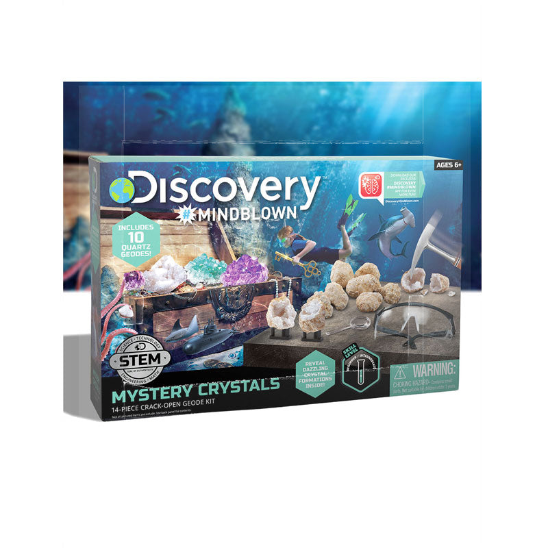 Discovery Mindblown Mystery Crystal Geode Excavation