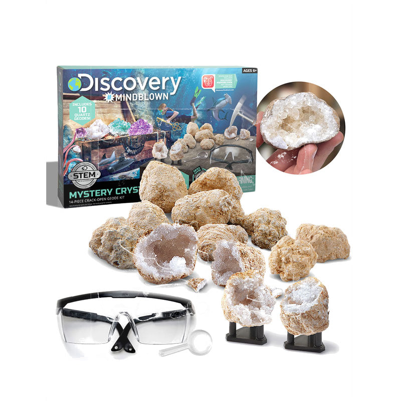 Discovery Mindblown Mystery Crystal Geode Excavation