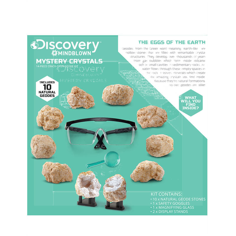 Discovery Mindblown Mystery Crystal Geode Excavation
