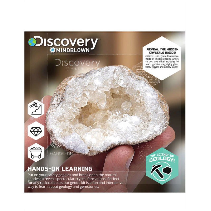 Discovery Mindblown Mystery Crystal Geode Excavation