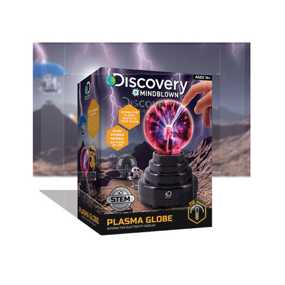 Discovery Mindblown Plasma Globe With Interactive Electricity Display