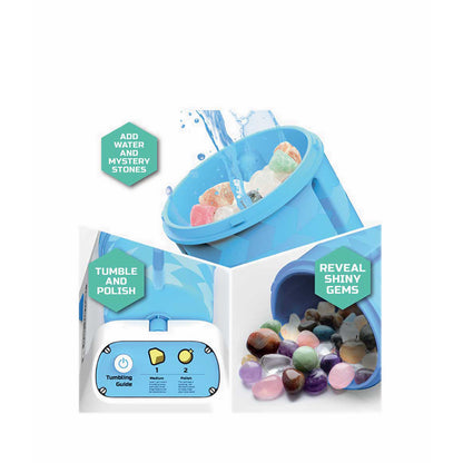 Discovery Mindblown Kids Rock Tumbler Scientific 6pc - DCN1423020880