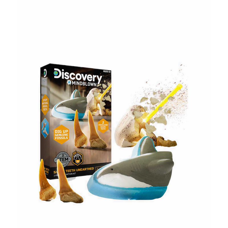Discovery Mindblown Excavation Kit Mini Shark Tooth - DCN1423021910