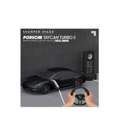 DCP26 TOY RC PORSCHE TAYCAN TURBO S 1:20 REAL DRIVE_BLACK