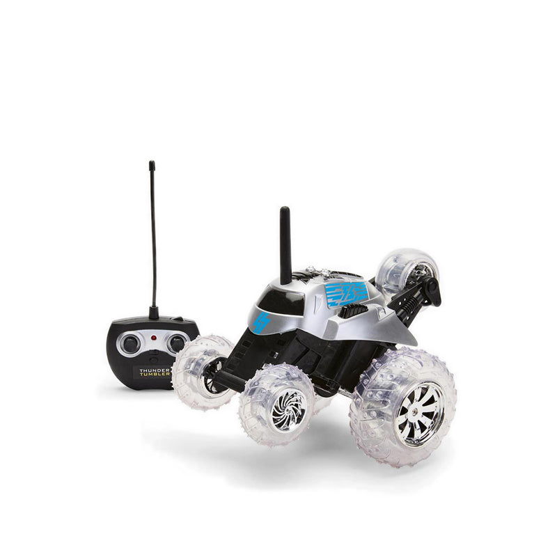 Sharper Image Toy Rc Monster Spinning Car Metallic Silver - DCP1261022230
