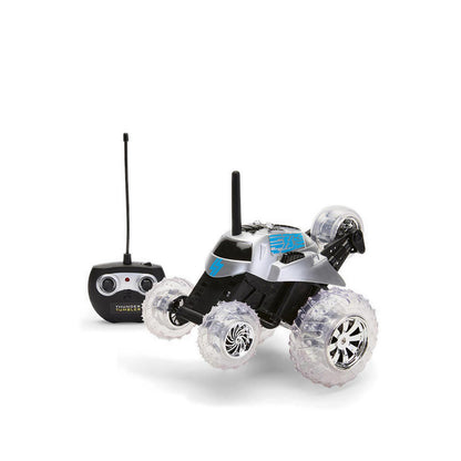 Sharper Image Toy Rc Monster Spinning Car Metallic Silver - DCP1261022230