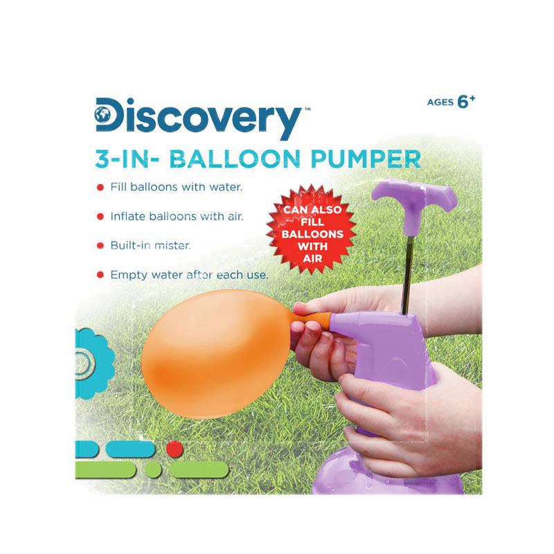 Discovery Toy Water Balloon Pumper Smooth (250 balloons) Light purple  - DCT1365014300