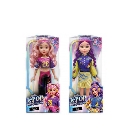 DREAMEEZ KPOP DIVA SQUAD 18 INCH DOLL ASST - DEZ81160