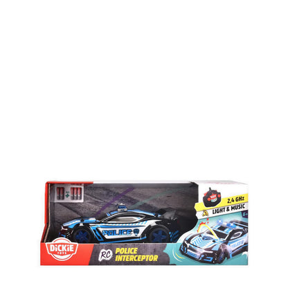 Dickie RC Police Interceptor, RTR - DIK201105007