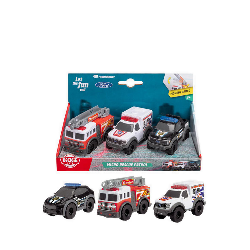 Dickie Toys Micro Rescue Team 2 Asst
