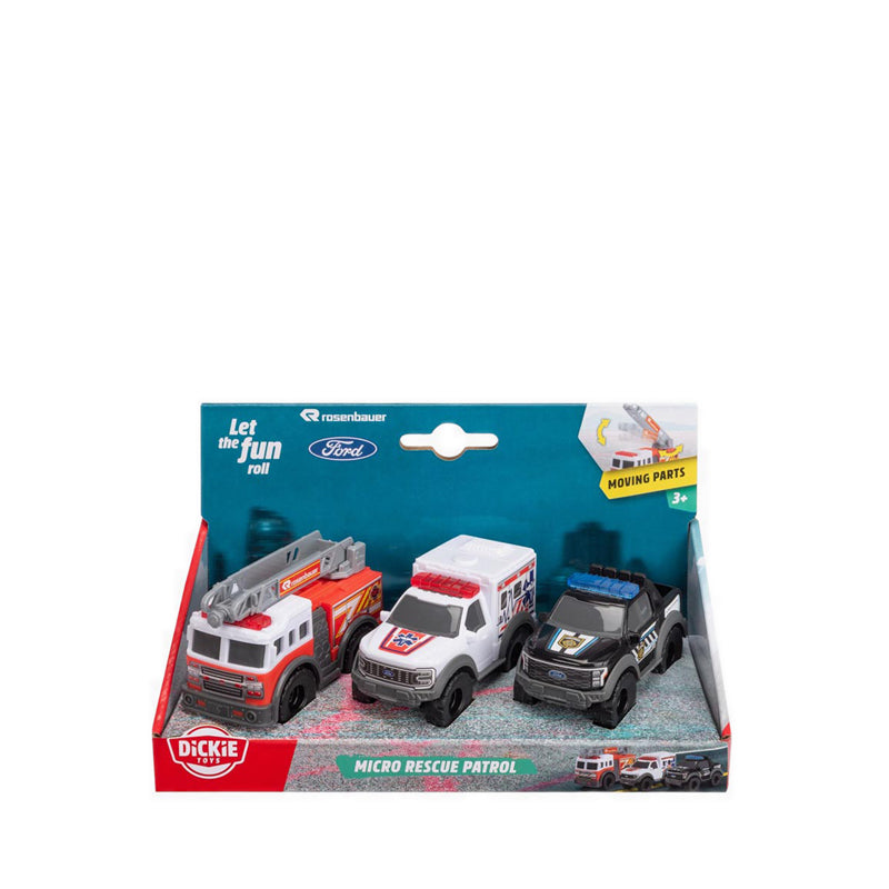 Dickie Toys Micro Rescue Team 2 Asst