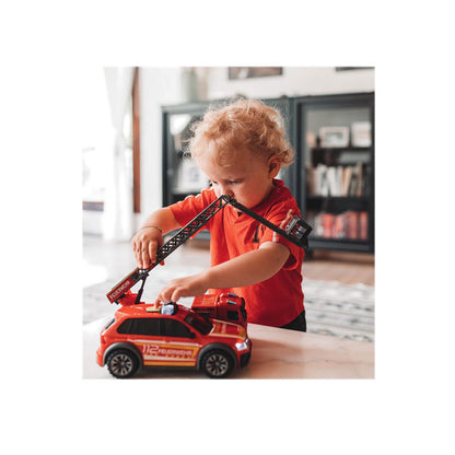 Dickie Toys International City Fire Ladder Truck Vehicle- 203714011