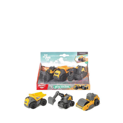 Dickie Volvo Micro Builders, 2-asst. - DIK203722009