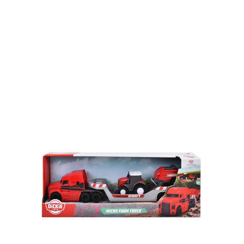 Dickie Toys Massey Ferguson Micro Farm Truck