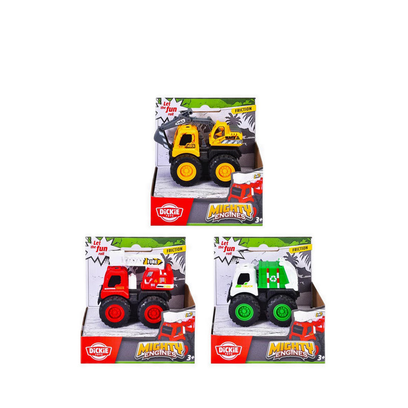 Dickie Toys Mighty Engines 3 Asst