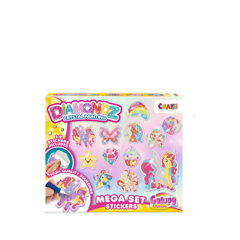 Diamondz  Mega Set Stickers Galupy Unicorn - DMZ56707