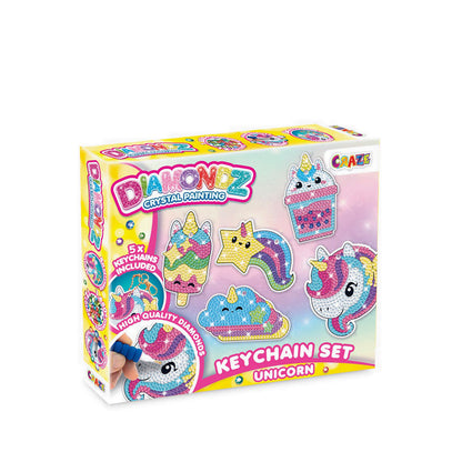 Diamondz Keychain Set Unicorn Fun Series - DMZ67093