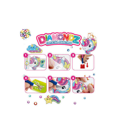 Diamondz Keychain Set Unicorn Fun Series - DMZ67093