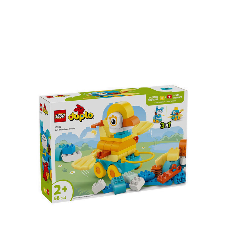 LEGO® DUPLO Town 3in1 Animals on Wheels - 10448