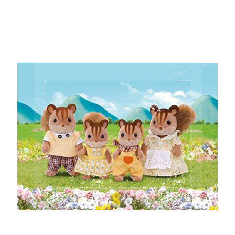 Sylvanian Families - WALNUT SQUIRREL FAMILY (new article) - EPOESFF41720EBT
