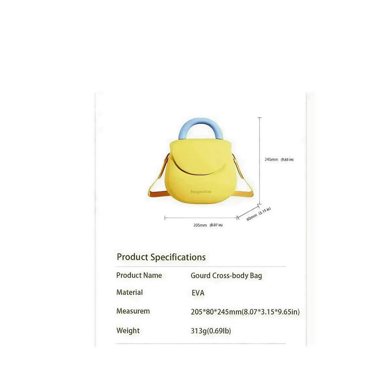 Fungoofun Gourd Crossbody Bag - FGFF533