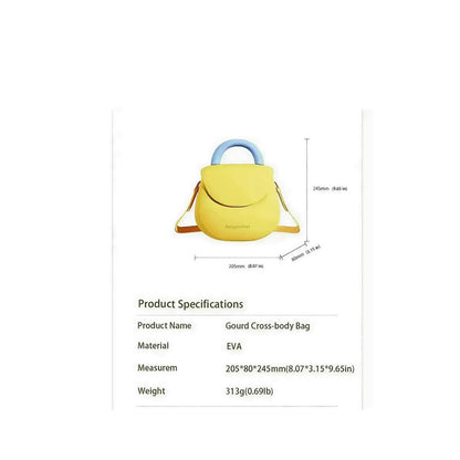Fungoofun Gourd Crossbody Bag - FGFF533