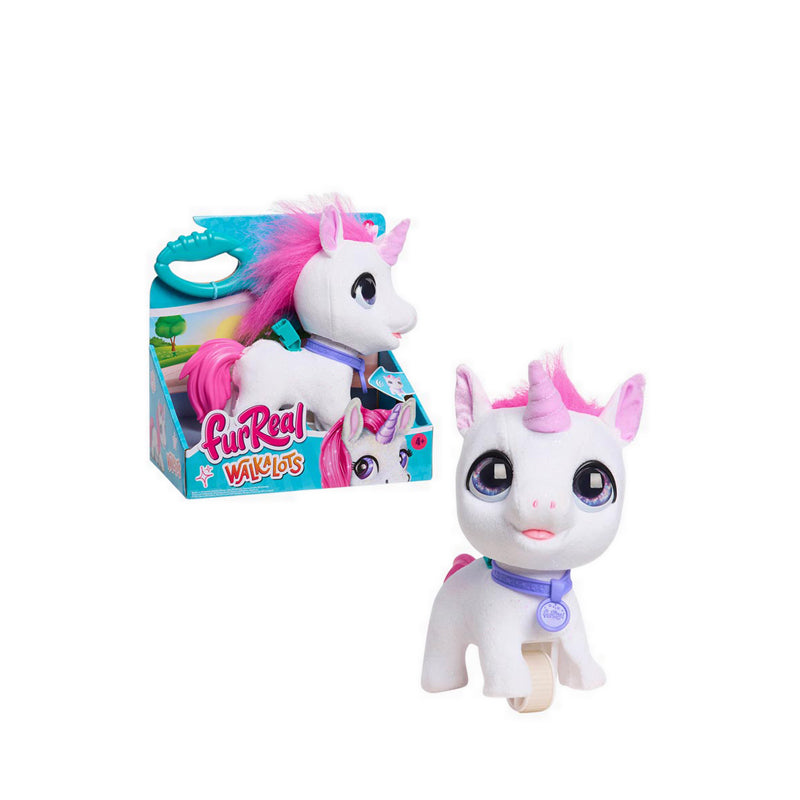 JustPlay FurReal Walk-a-lots Big Wags Unicorn - FJP28096