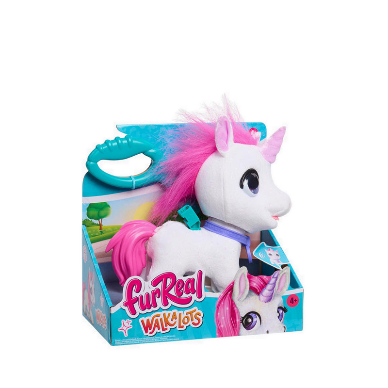 JustPlay FurReal Walk-a-lots Big Wags Unicorn - FJP28096