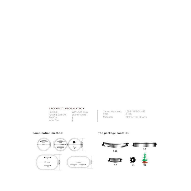 Fenfa High Speed Train White - FNF1623B