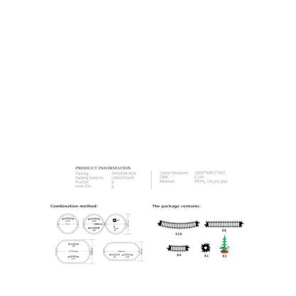 Fenfa High Speed Train White - FNF1623B
