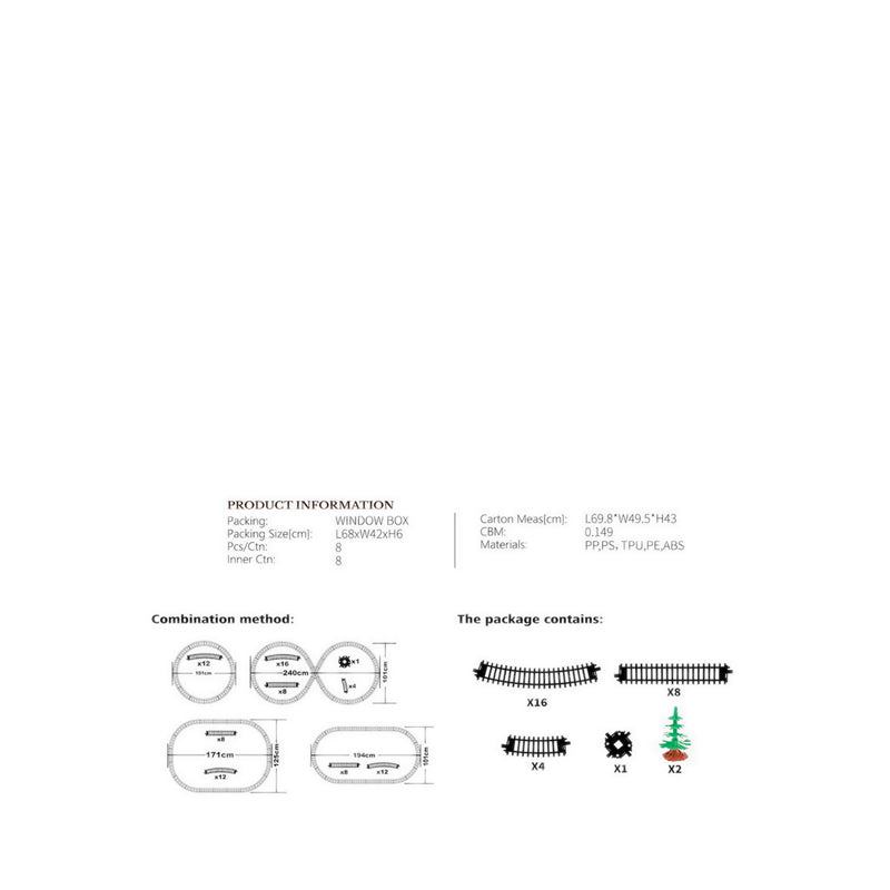 Fenfa High Speed Train 1 - FNF1623D