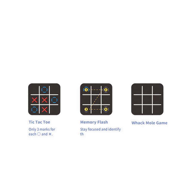 Finger Pressure Electric Tic Tac Toe -FPSHWK035174
