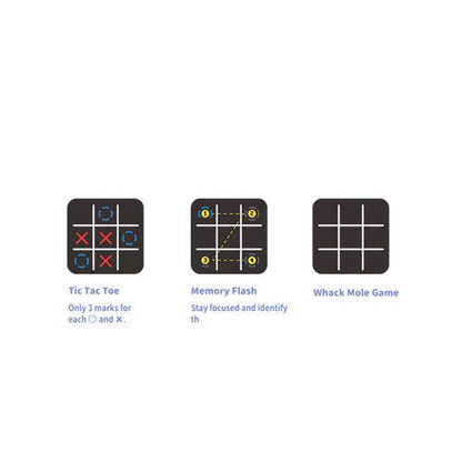 Finger Pressure Electric Tic Tac Toe -FPSHWK035174