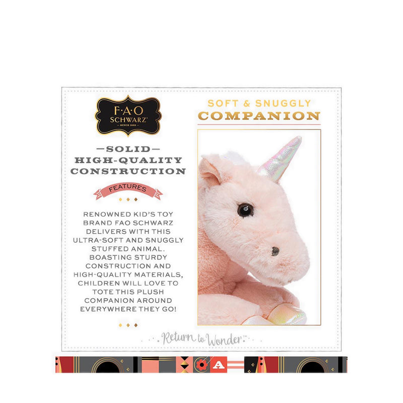 FAO Schwarz Toy Plush Lying Pegasus 15inch FSZ1101018901