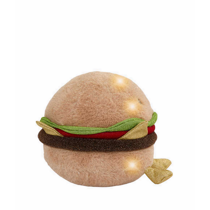 FAO Schwarz Toy Plush LED with Sound Burger 11inch - FSZ1101021440