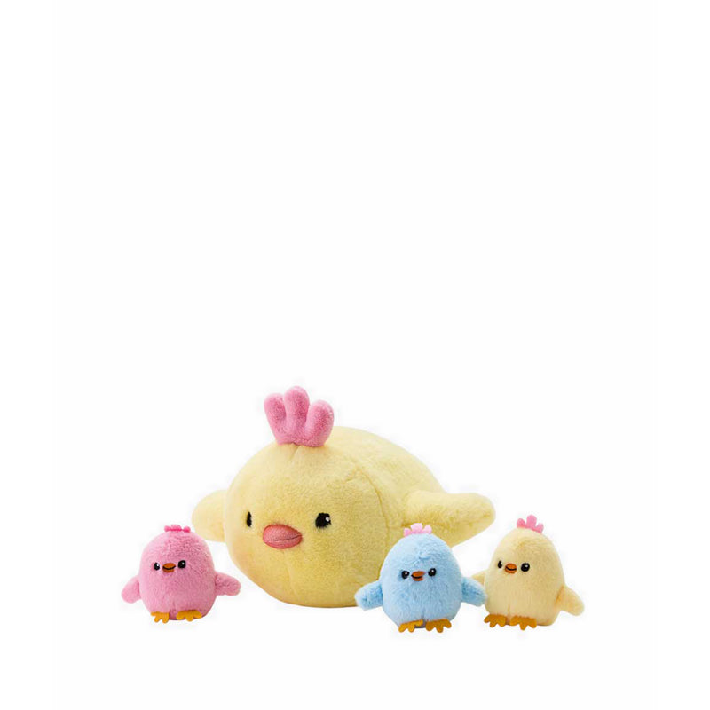 FAO Schwarz Toy Plush Mommy and Babies Chick 12inch  - FSZ1101023260
