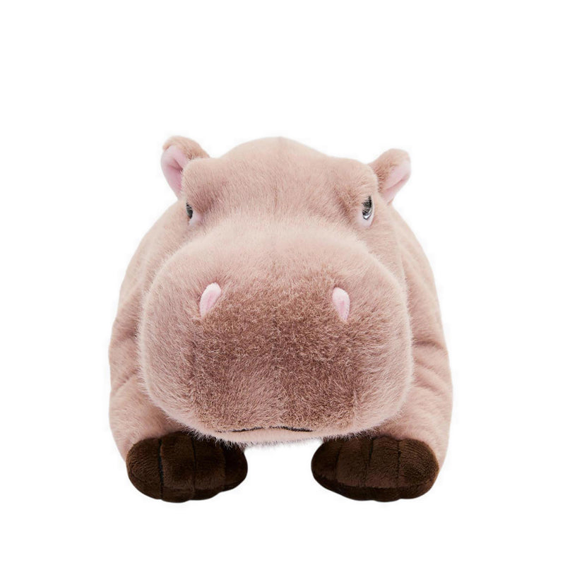 FAO Schwarz Toy Plush Lying Sweet Hippo 15Inch - FSZ1101026470