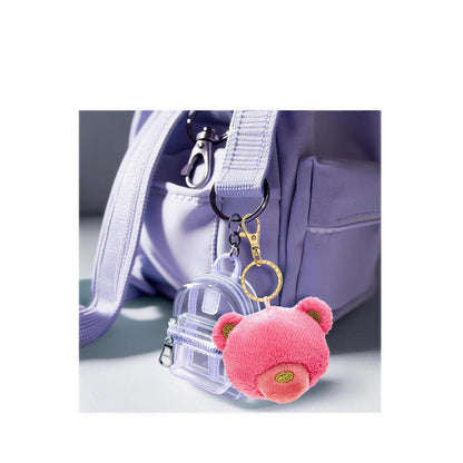 FAO Schwarz Toy Plush Keychain Bear Pink - FSZ1101027280