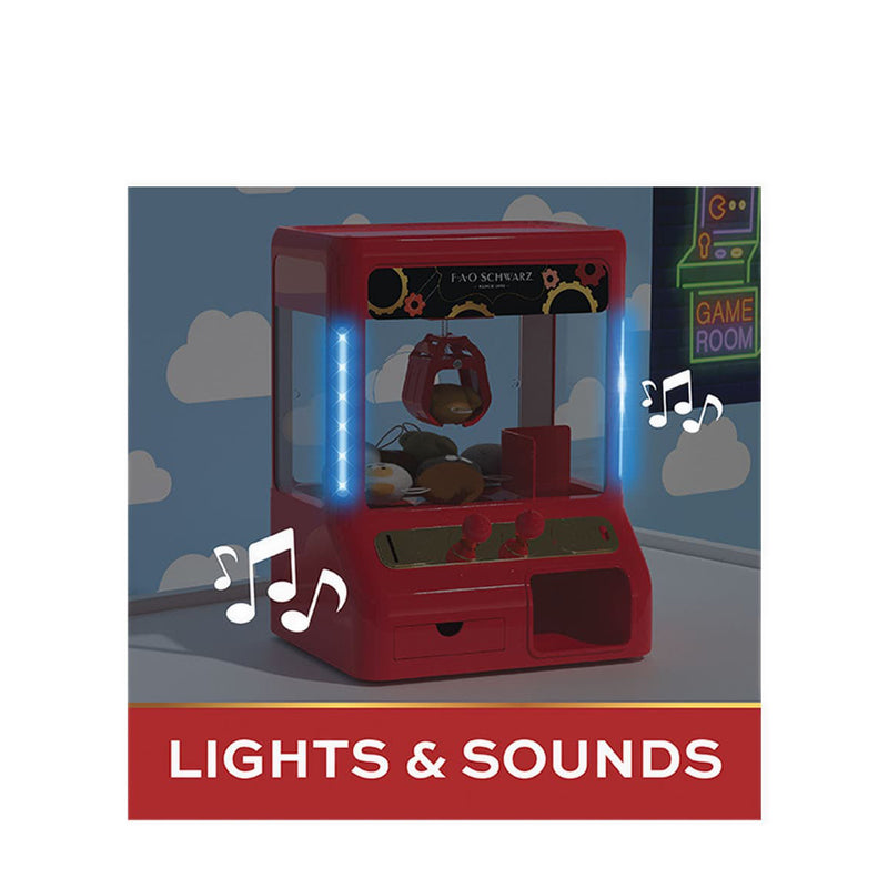 FAO Schwarz Toy Arcade Claw Game with Plush Prizes FSZ1103020081