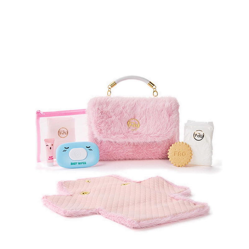 FAO Schwarz Toy Doll Accessory Diaper Bag Set - FSZ1108020571