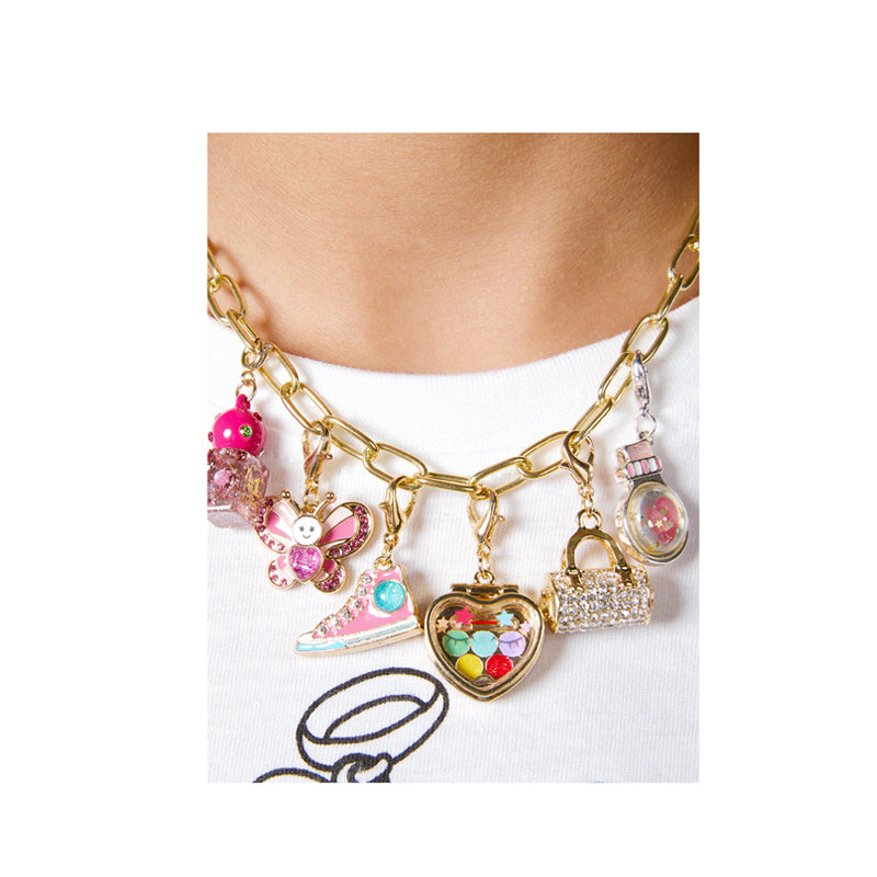 FAO Schwarz Charm Bare Necklace - Gold  - FSZ1115027590