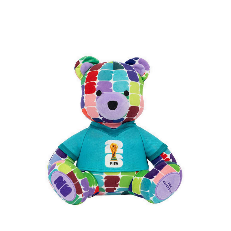 FIFA World Cup 10 Inch Colorful Soccer Bear  - FWCJPFI00010