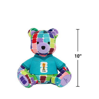 FIFA World Cup 10 Inch Colorful Soccer Bear  - FWCJPFI00010