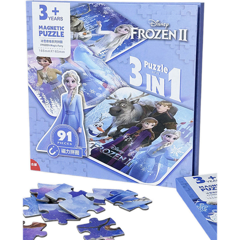 Disney Three Fold Puzzle - Frozen B - GBU33DF0921 – Kidzstation