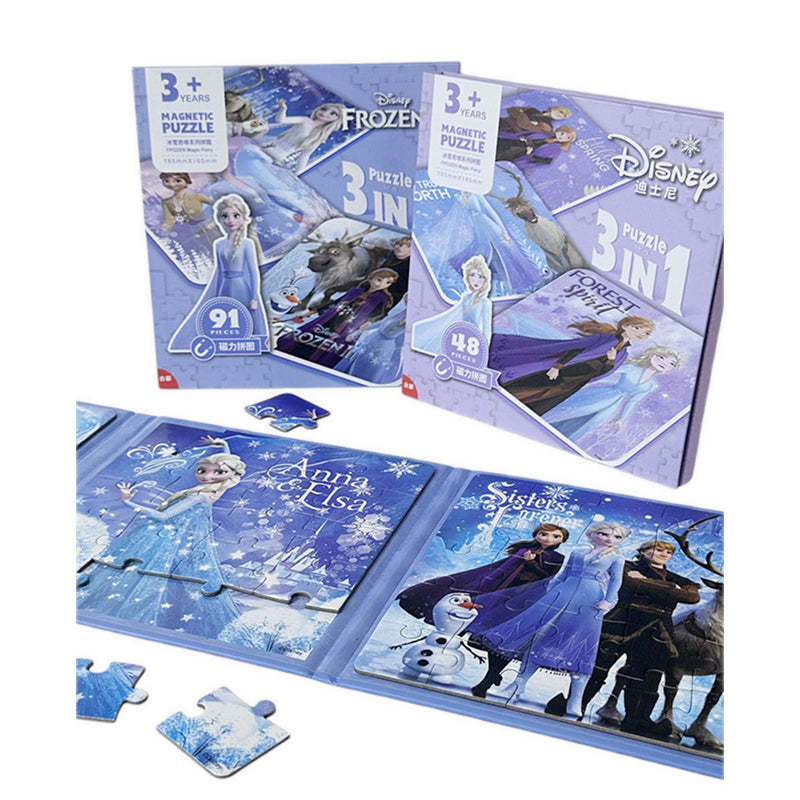 Disney Three Fold Puzzle - Frozen B - GBU33DF0921